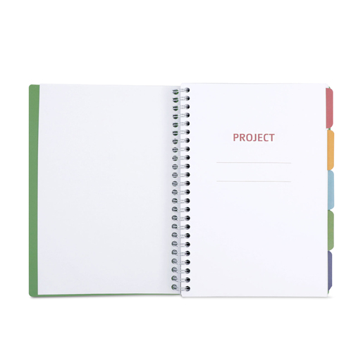 CUADERNO ESPIRAL ECONOVO MULTIMATERIAS ECOLOGICO 100H