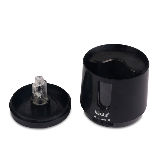 SACAPUNTAS ELECTRICO EAGLE (CARGA POR USB O 2 BATERIAS AA, NO INCLUIDAS)