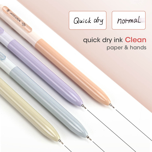 BOLIGRAFO GEL SILENCIOSO 0.5MM NEGRO WRITECH