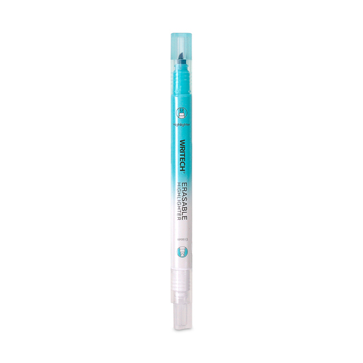 MARCATEXTO BORRABLE AZUL PASTEL WRITECH