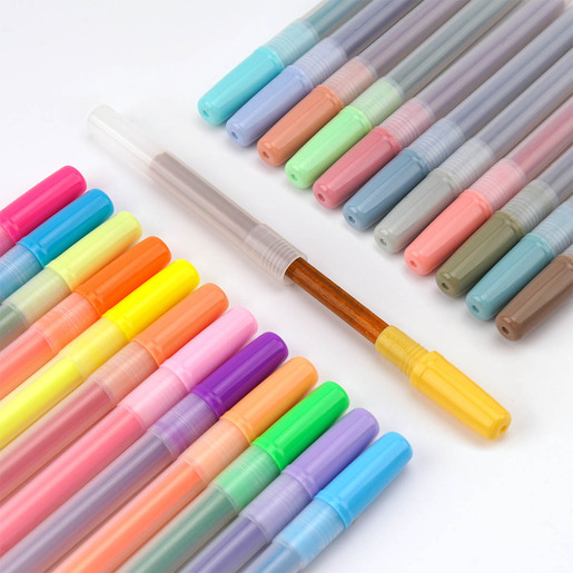 REPUESTO DE MARCATEXTO RETRACTIL AZUL NEON WRITECH
