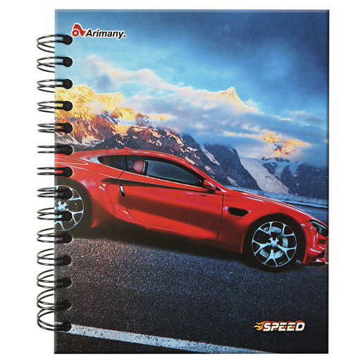 CUADERNO ESPIRAL ARIMANY FRANCES SPEED LINEAS 150H