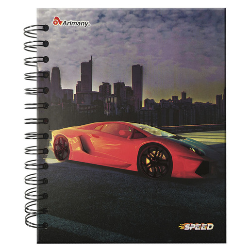 CUADERNO ESPIRAL ARIMANY FRANCES SPEED LINEAS 150H