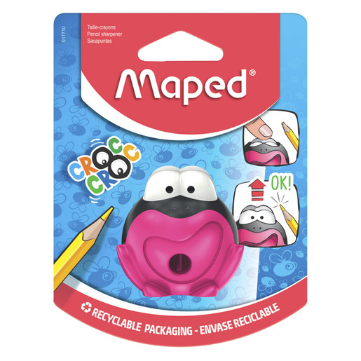 SACAPUNTAS MAPED CROC CROC RANA 1O 1U