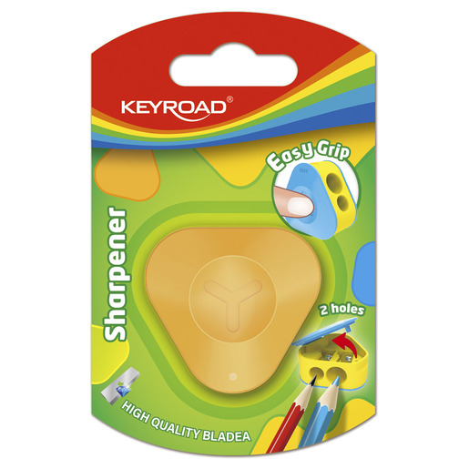 SACAPUNTAS KEYROAD EASY GRIP 2O