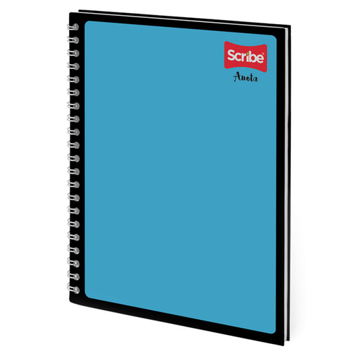 CUADERNO ESPIRAL RAYA SCRIBE (ANOTA LISO, 100HOJAS)
