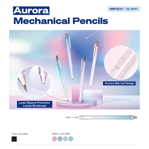 PORTAMINAS WRITECH AURORA 0.7MM