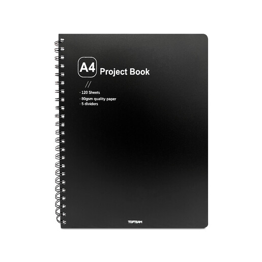 CUADERNO ESPIRAL PROYECTOS A4 120H
