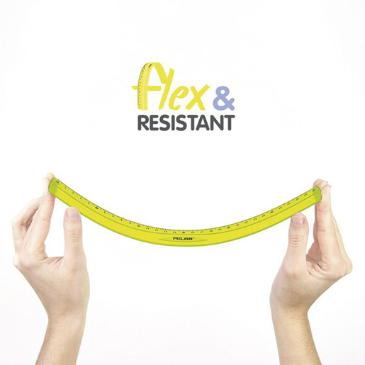 REGLA MILAN FELXIBLES SERIE ACID AMARILLO