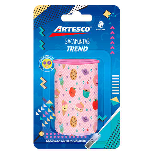 SACAPUNTAS ARTESCO 2O CON DEPOSITO TACHITO TREND 1U