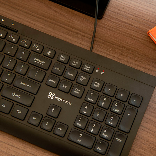 TECLADO ALAMBRICO KLIP KKM252S