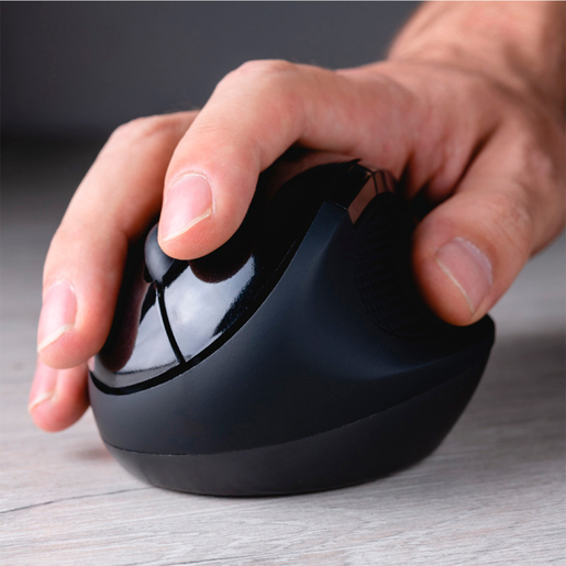 MOUSE ERGONOMICO SEMIVERTICAL KMW-500BK