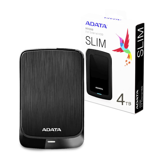DISCO DURO ADATA 4TB NEGRO AHV320-4TU31-CB