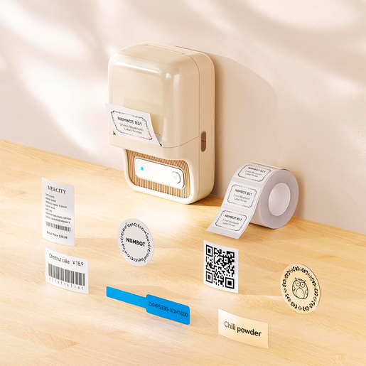 ETIQUETADORA/ROTULADORA NIIMBOT CLASSIC B21S CREMA