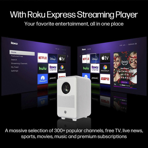 PROYECTOR HP CC200 CON ROKU