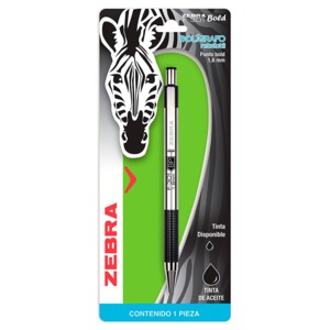 BOLIGRAFO ZEBRA F301 BOLD 1.6 1U BOLIGRAFO ZEBRA F301 BOLD 1.6 1U