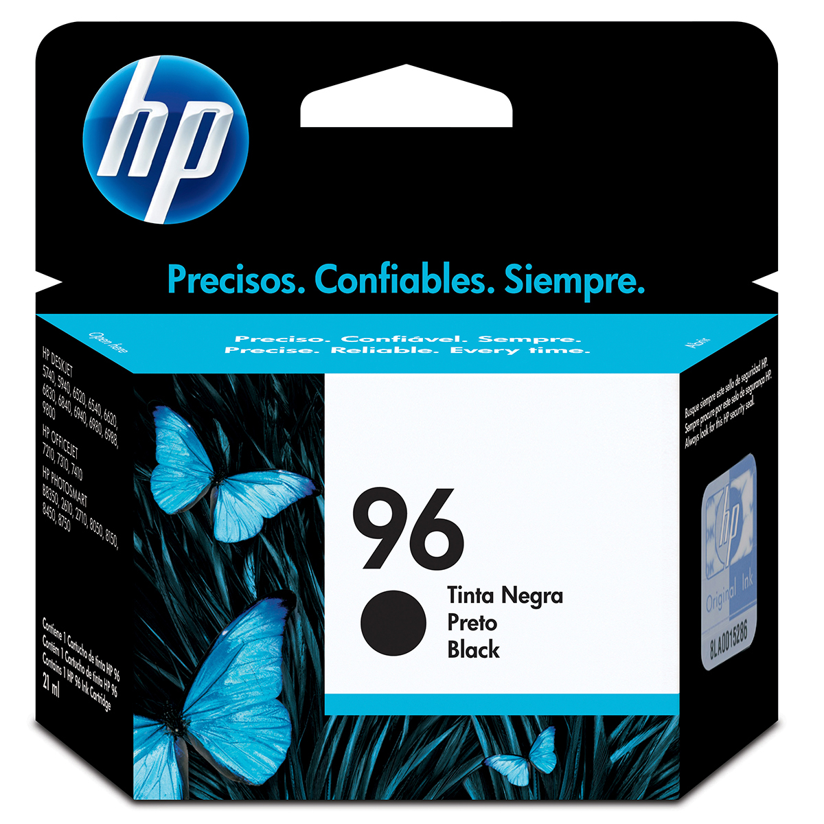 CARTUCHO HP96 C8767WN NEGRO VIVERA