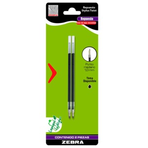 REPUESTO STYLUS TIWST NG B/2 REPUESTO STYLUS TIWST NG B/2