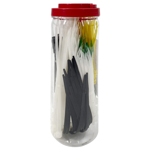 PAQUETE CON 500 AMARRES DIF. MEDIDAS (NYLON)