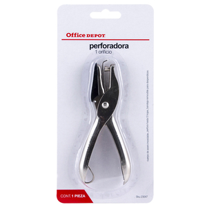 PERFORADORA DE 1 HUECO OFFICE DEPOT